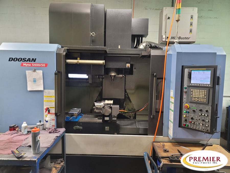 Doosan Mynx 5400/50 CNC Vertical Machining Center